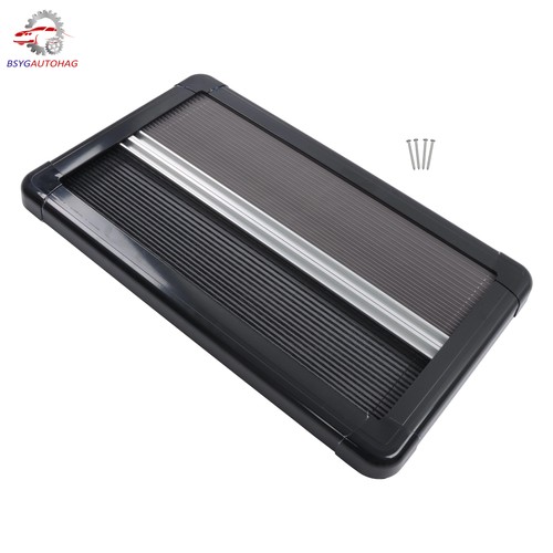 Black motorhome blind - black,
