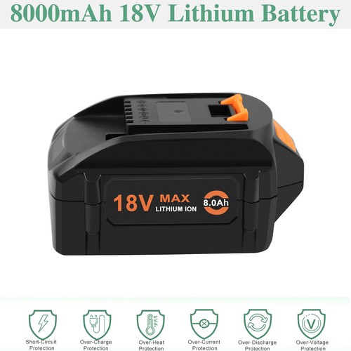 8ah 18v ion battery for - 18v, li-ion
