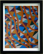 Acrylic Canvas Composition