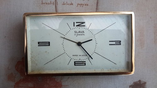Slava jewels clock - jewels, in