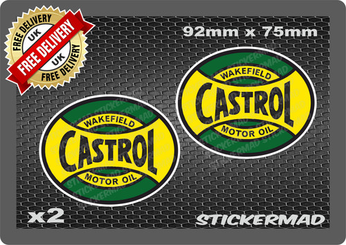 Castrol wakefield motor oil - x2,