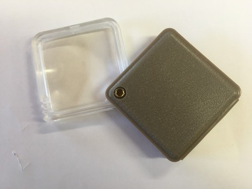 Plastic square folding - , pocket