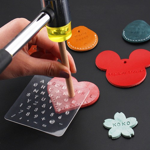 Alphabet stamp kit letter set - alphabet,