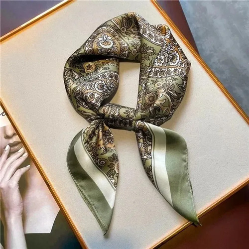 Women 70x70cm silk scarf - women’s,