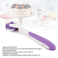 .Cake Lattice Roller Embossing