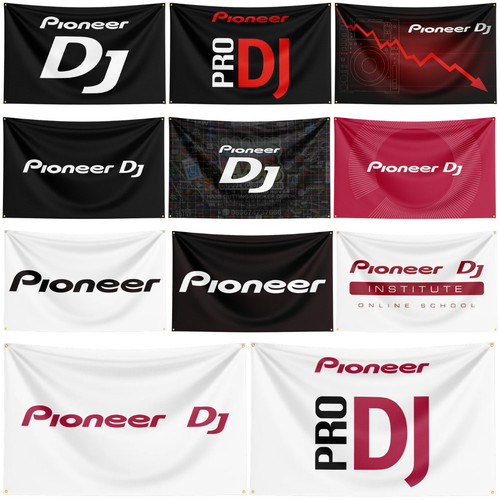Pioneer logo flag - pioneer,