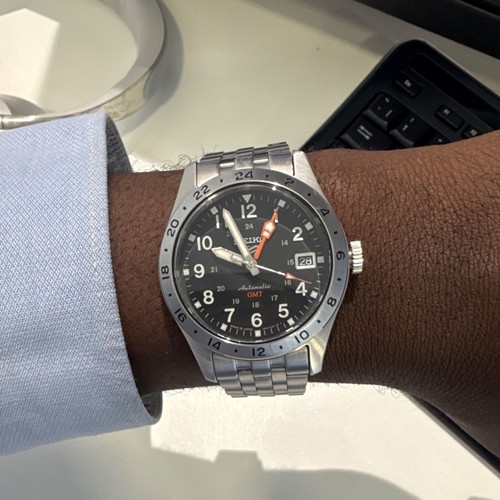 Seiko field delploy gmt - 5,