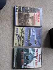 Trains Steam Spitfire DVD X 3