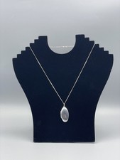 925 Solid Sterling Silver Oval