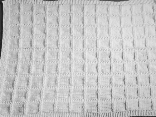 Baby blanket hand knitted - baby,