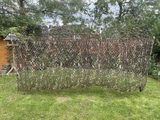 Stealth Ghost Camo Net Brown Beige Black Backed 3 Ply 4m X 1.5m Pigeon Hide