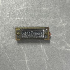 Vintage Mini Yamaha Harmonica Keychain 1 3/8” Works!
