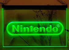 Nintendo Neon Light Sign Home
