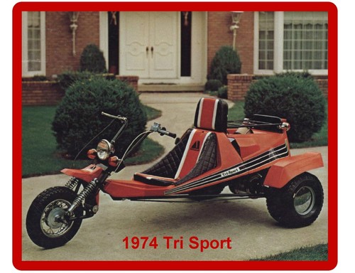1974 tri sport three - three, wheeler