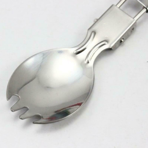 Folding spork portable spoon - folding,