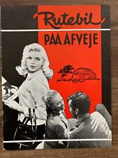 The Wayward Bus Joan Collins Jayne Mansfield 1957 Danish Movie Program