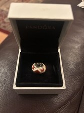 Rare Pandora South African Giraffe Murano Charm S925 