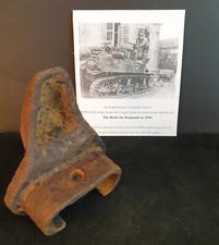 WW2 US Army M.3 Stuart Light Tank Track-End from The Battle of Normandy 1944