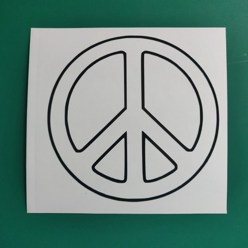 Hippy peace logo - logo,