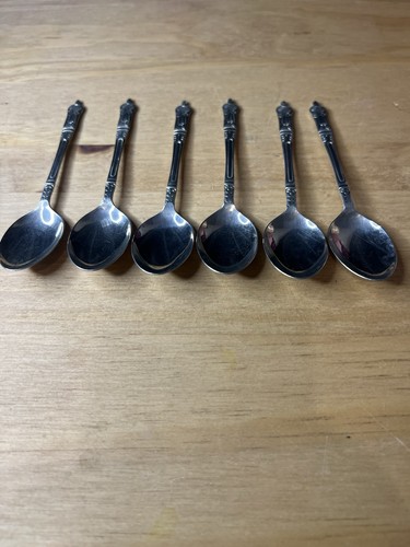 Vintage teaspoons set 6 - teaspoons,
