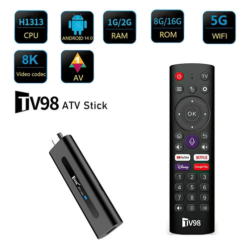 Tv98 stick android 2 4g - android, 14