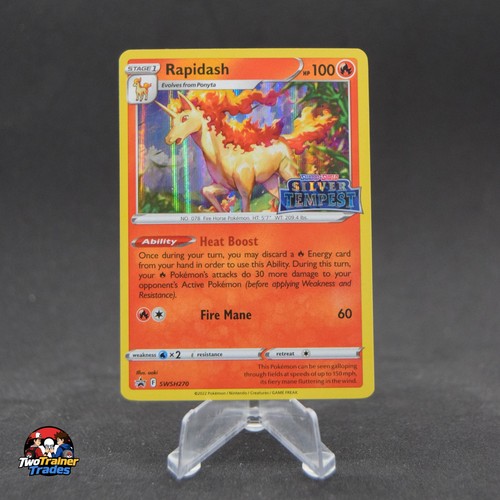 Rapidash prerelease silver - rapidash,