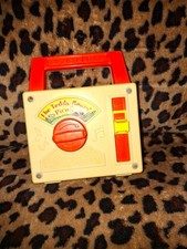 Vintage 1970s  Fisher Price Musical Radio Children's Toy - Teddy Bears Picnic