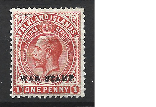1918 falkland islands kgv - -,