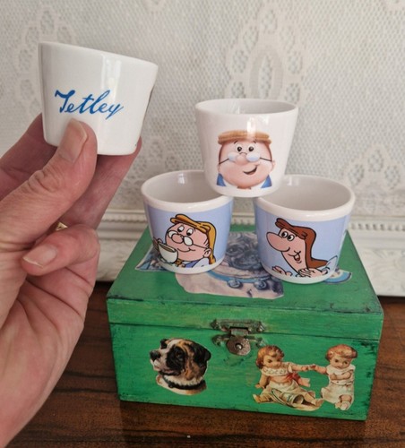 Vintage tetley tea folk - vintage,