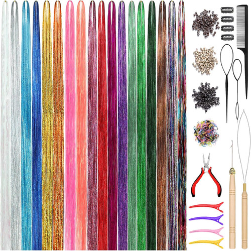 Hair tinsel kit colours - hair,