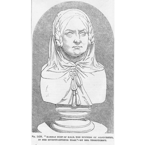 Marble bust hrh - marble,