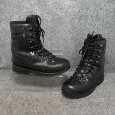 Lowa Combat Boots Womens Size UK 5.5 Gore-Tex Black Vibram Waterproof Military