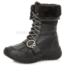 Girls childrens kids lace up