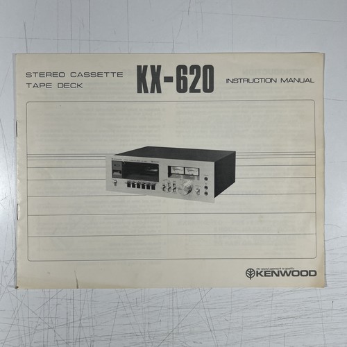 Kenwood 620 stereo cassette - kenwood, kx-620