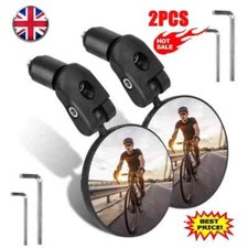 Bicycle Bar End Mirror 360°Rotating Rearview MTB Mountain Bike Rear View Mirror