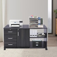 3 Drawer File Cabinet, Mobile