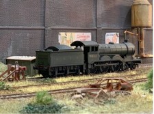OO gauge locomotive: Weathered
