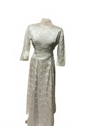 Vintage 60s lace brocade