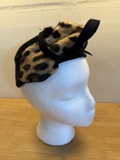 Vintage 30s 40s Tilt Leopard