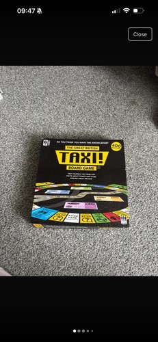 Taxi board game - taxi,
