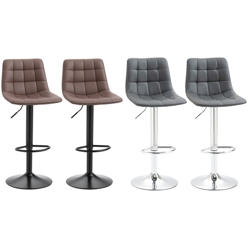 Homcom bar stools - homcom, set