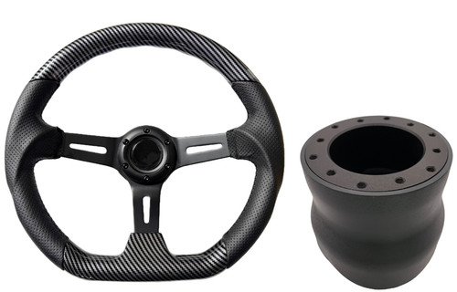 Carbon fibre dished - carbon, sports