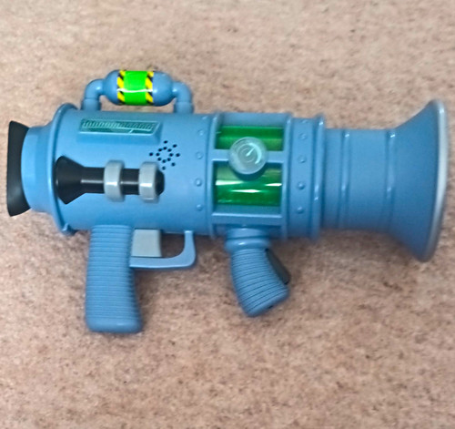 Sci ray gun blaster - sci-fi, toy