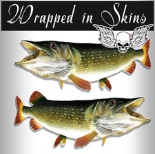 Fish Stickers Pike Decals
