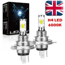 2x H4 LED Headlight Bulbs 10000LM 6000K For VW Transporter T4 T5 Bora 1990-2015