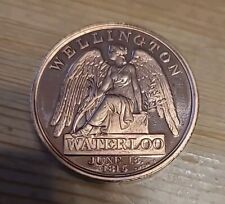 Wellington Waterloo June 18 1815 George P. Regent Coin