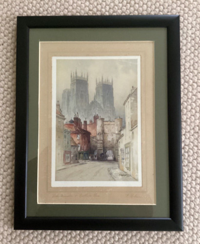 Vintage framed print york - framed, “york