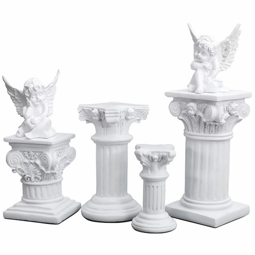 Roman pillar statue resin - pillar,
