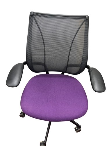 Black and purple humanscale - purple,