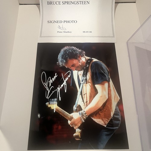 Bruce springsteen signed - bruce,